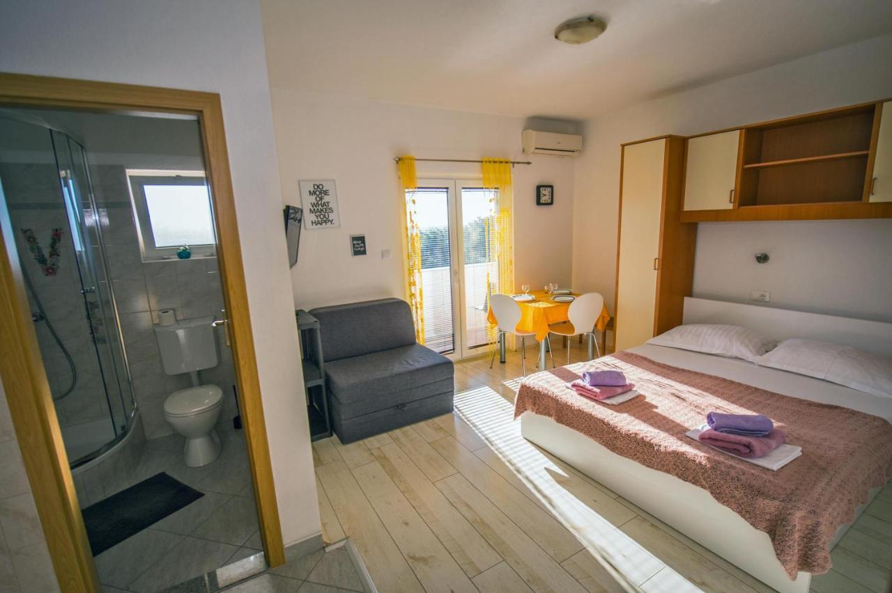 Villa Nedo Baska Voda Bagian luar foto